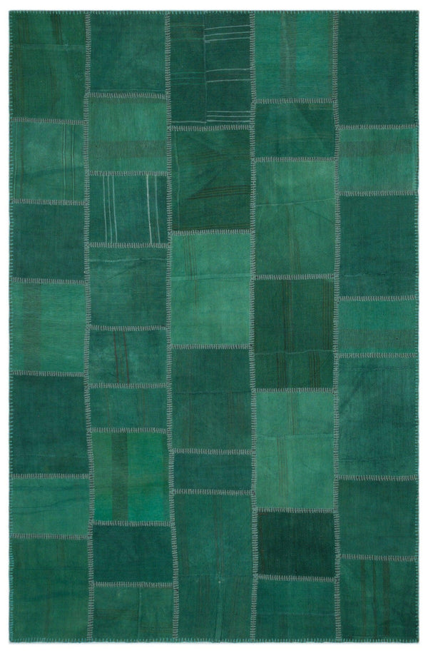 Yeşil Anadolu Modern Yün Halı 193x302 - Özel Seri