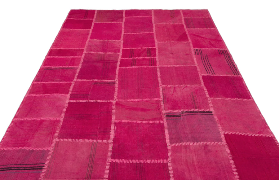 Bej Anadolu Geometrik Modern Yün Halı 200x298 - Özel Seri