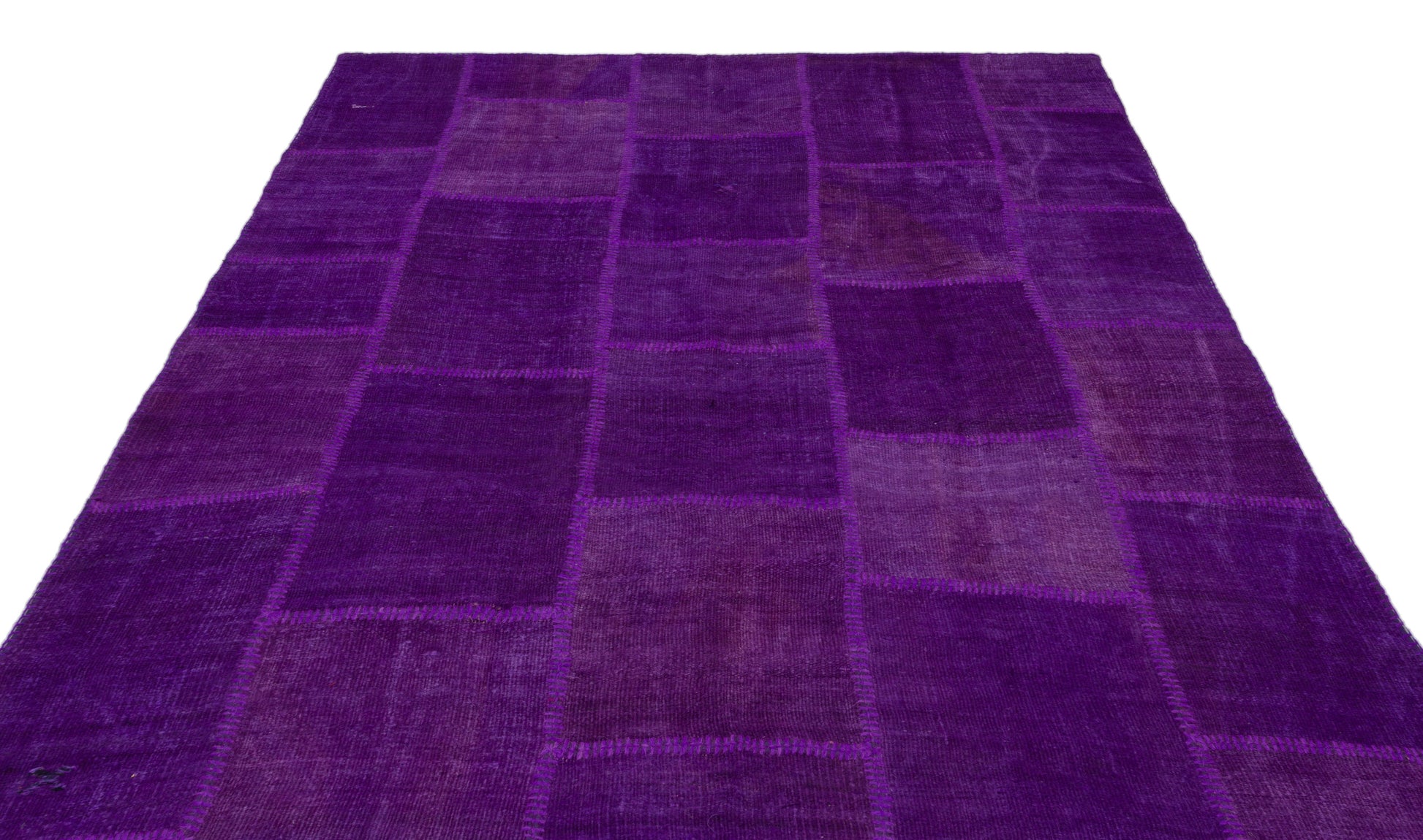 Teselya Bej Patchwork Yün El Dokuma Halısı 201 x 296 Apex Unique