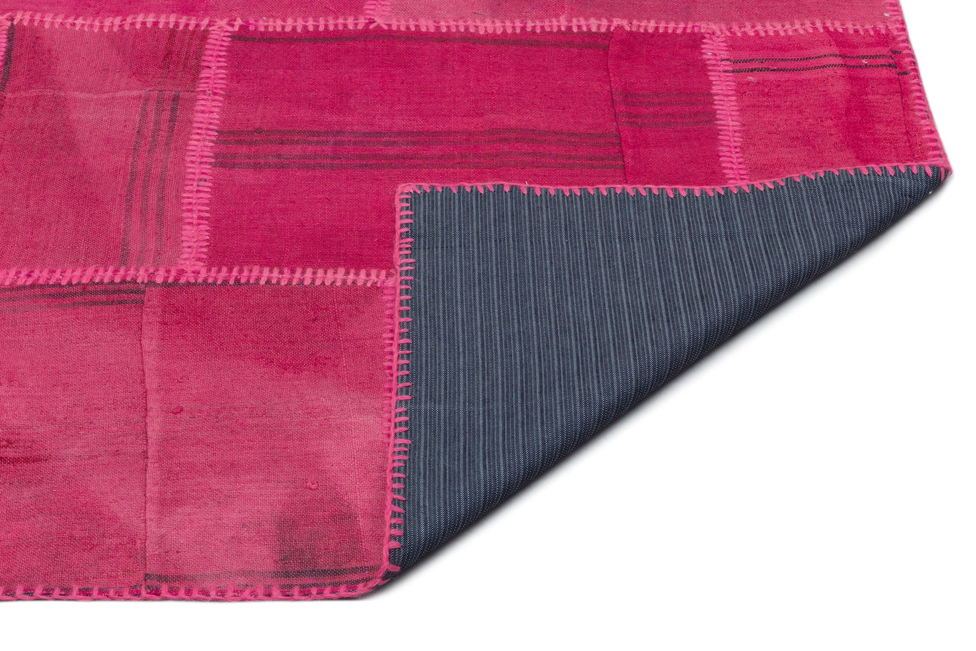 Teselya Bej Patchwork Yün El Dokuma Halısı 200 x 306 Apex Unique