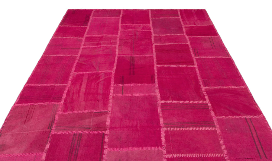 Bej Anadolu Bohem Geometrik Yün Halı 200x306 - Özel Seri