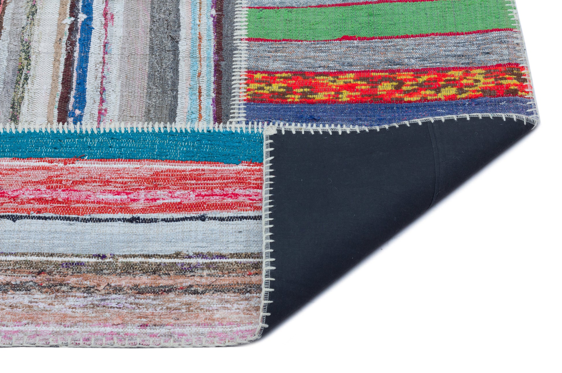 Teselya Bej Çizgili Yün El Dokuma Halısı 160 x 220 Apex Unique