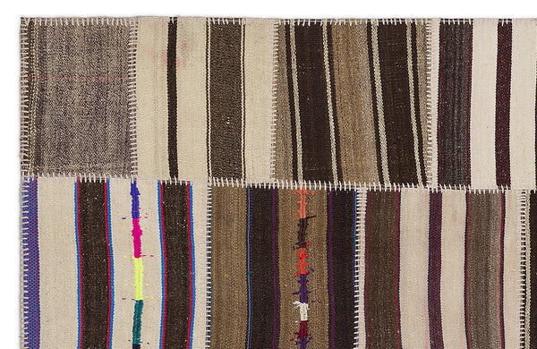Bej Krem Anadolu Bohem Modern Yün Halı 160x230 - Özel Seri