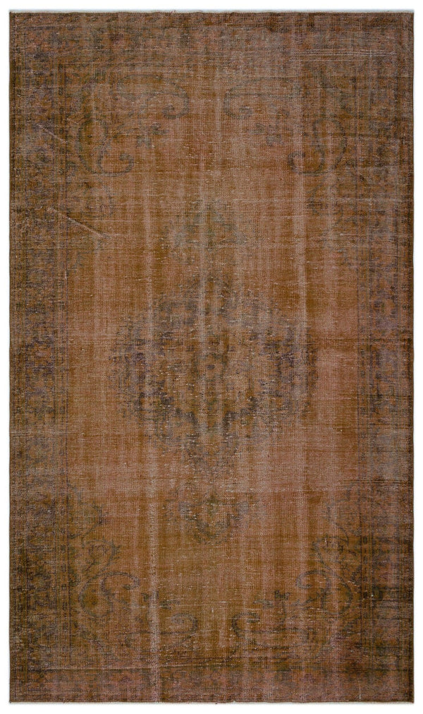 Bej Krem Anadolu Eskitme Madalyonlu Yün Halı 185x305 - Özel Seri