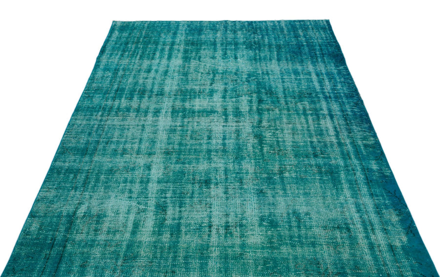 Beyaz Krem Bohem Eskitme Yün Halı 170x275
