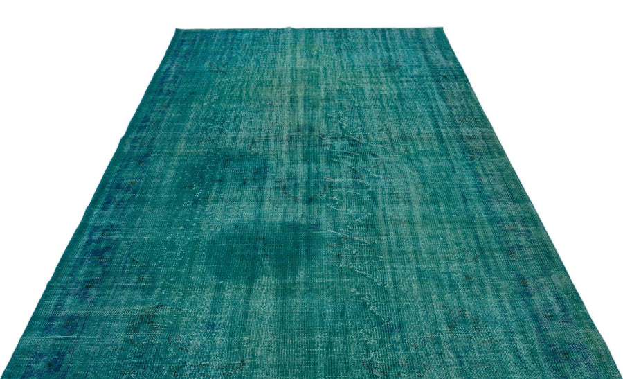 Bej Gri Bohem Eskitme Yün Halı 187x276