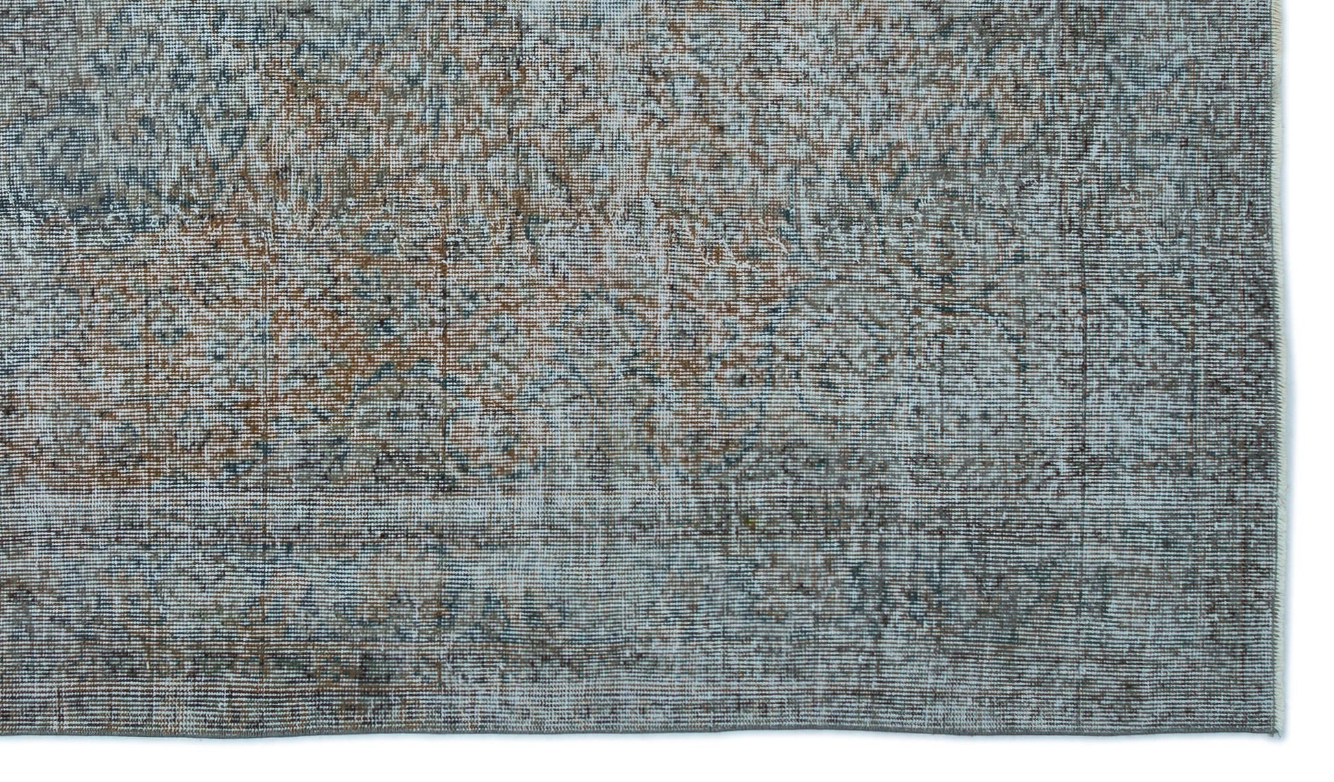 Atina Mavi Eskitme Yün El Dokuma Halısı 165 x 285 Apex Unique