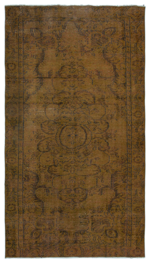 Bej Krem Anadolu Eskitme Geometrik Yün Halı 148x263 - Özel Seri