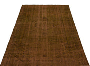 Atina Kahverengi Eskitme Yün El Dokuma Halısı 143 x 238 Apex Unique