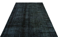 Red Abstract Hand-Knotted Area Rug 172x295 cm (5'8" x 9'8")