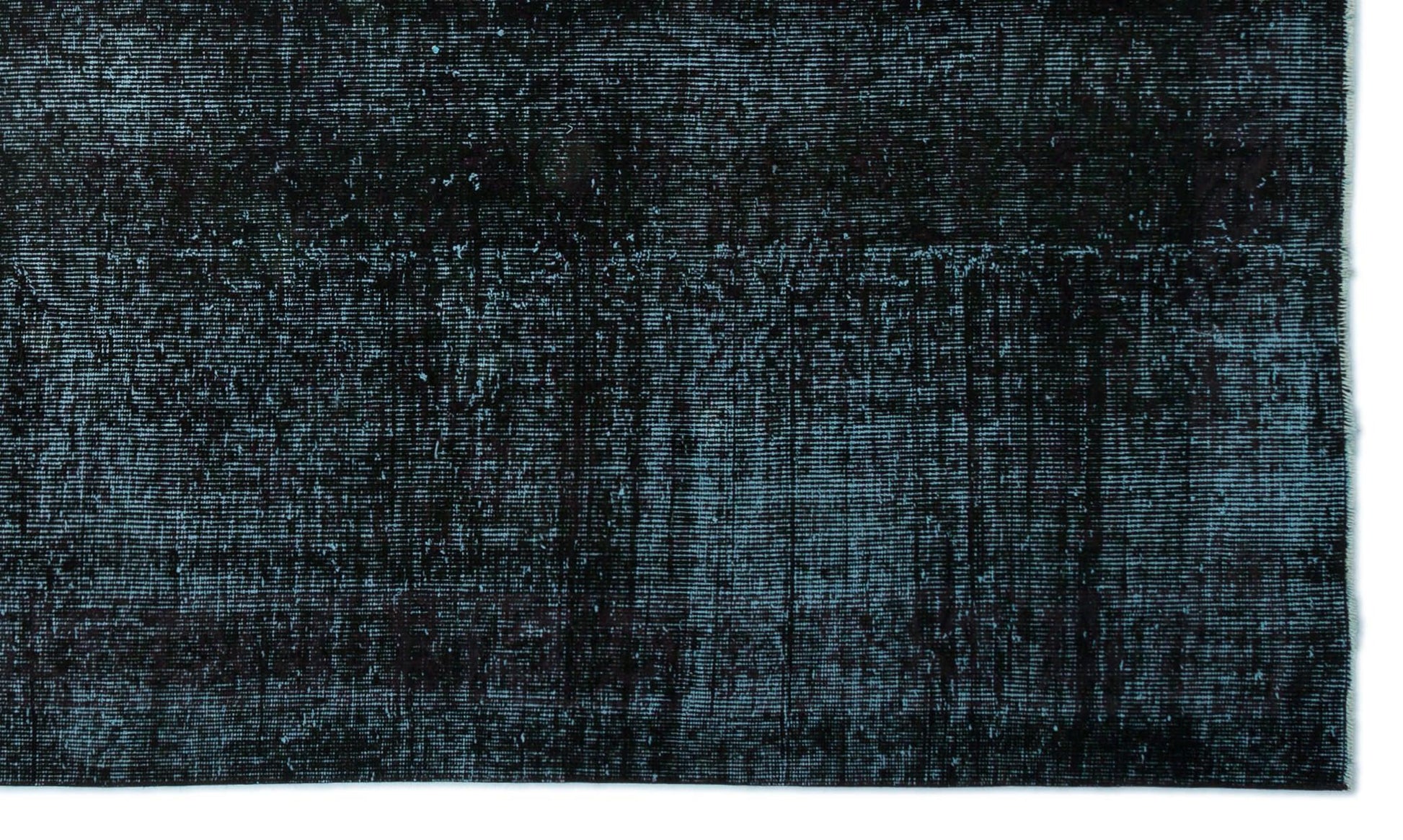 Siyah Bohem Eskitme Yün Halı 172x295