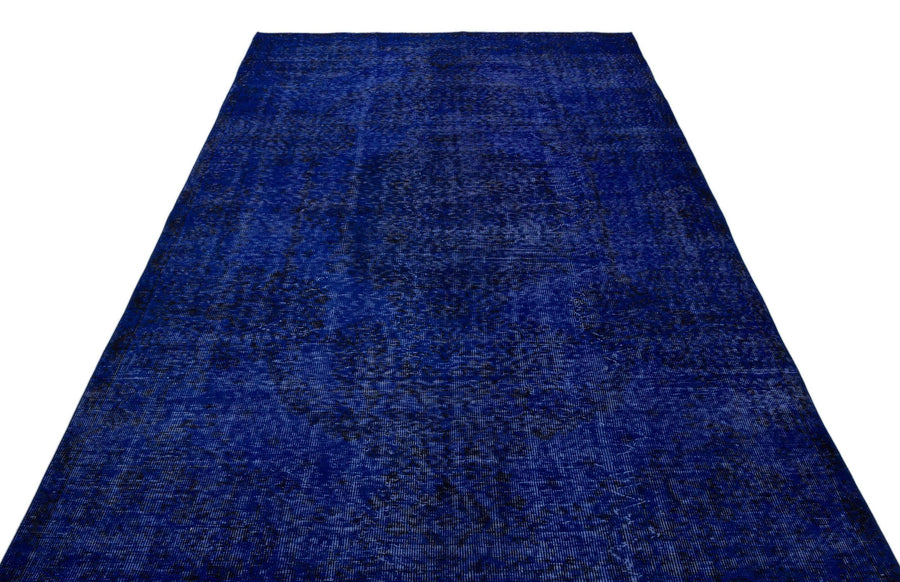 Mavi Anadolu Eskitme Yün Halı 183x310 - Özel Seri