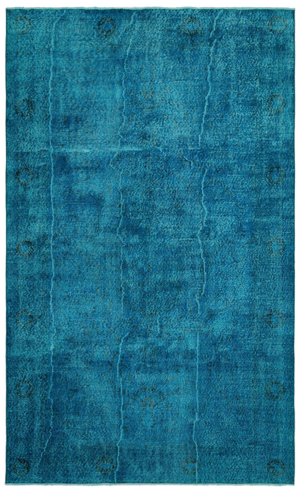 Lacivert Mavi Bohem Klasik Yün Halı 190x312