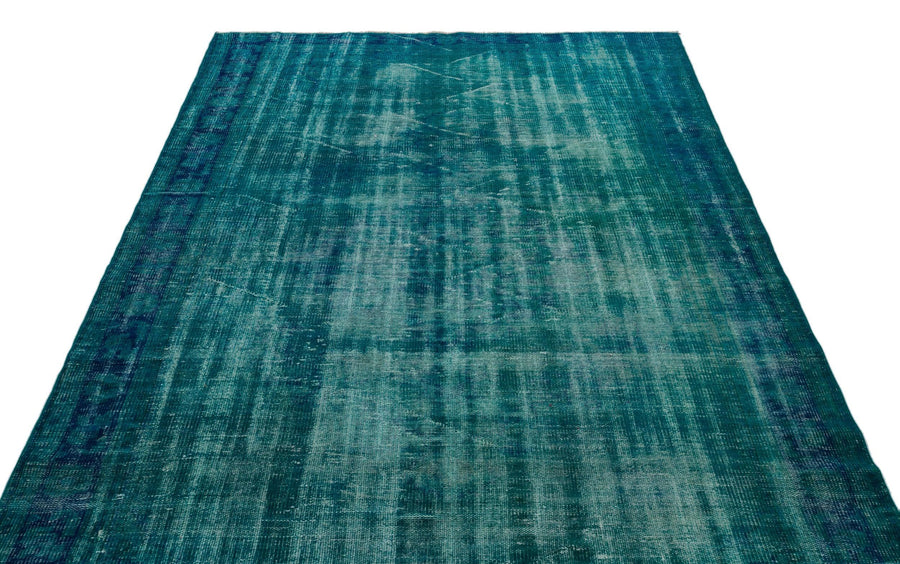 Beyaz Lacivert Bohem Modern Yün Halı 173x276