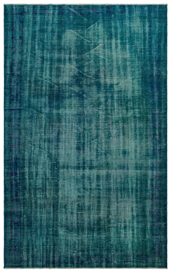 Beyaz Lacivert Bohem Modern Yün Halı 173x276