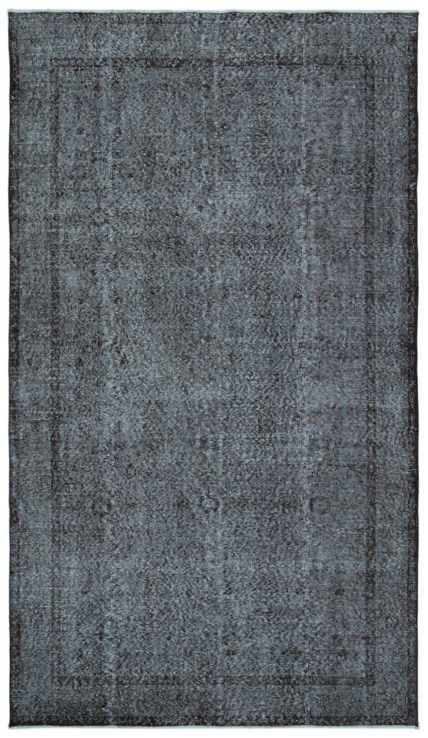 Gri Anadolu Bohem Klasik Yün Halı 168x295 - Özel Seri