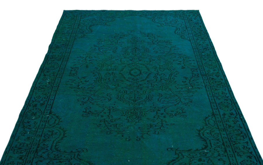 Antrasit Siyah Bohem Klasik Yün Halı 164x259