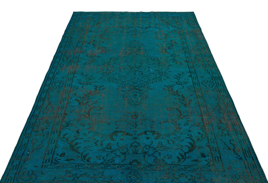 Gri Siyah Bohem Eskitme Yün Halı 157x253