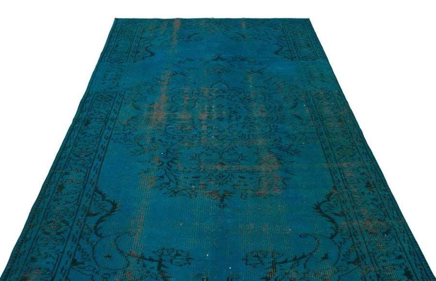 Gri Siyah Bohem Eskitme Yün Halı 175x295