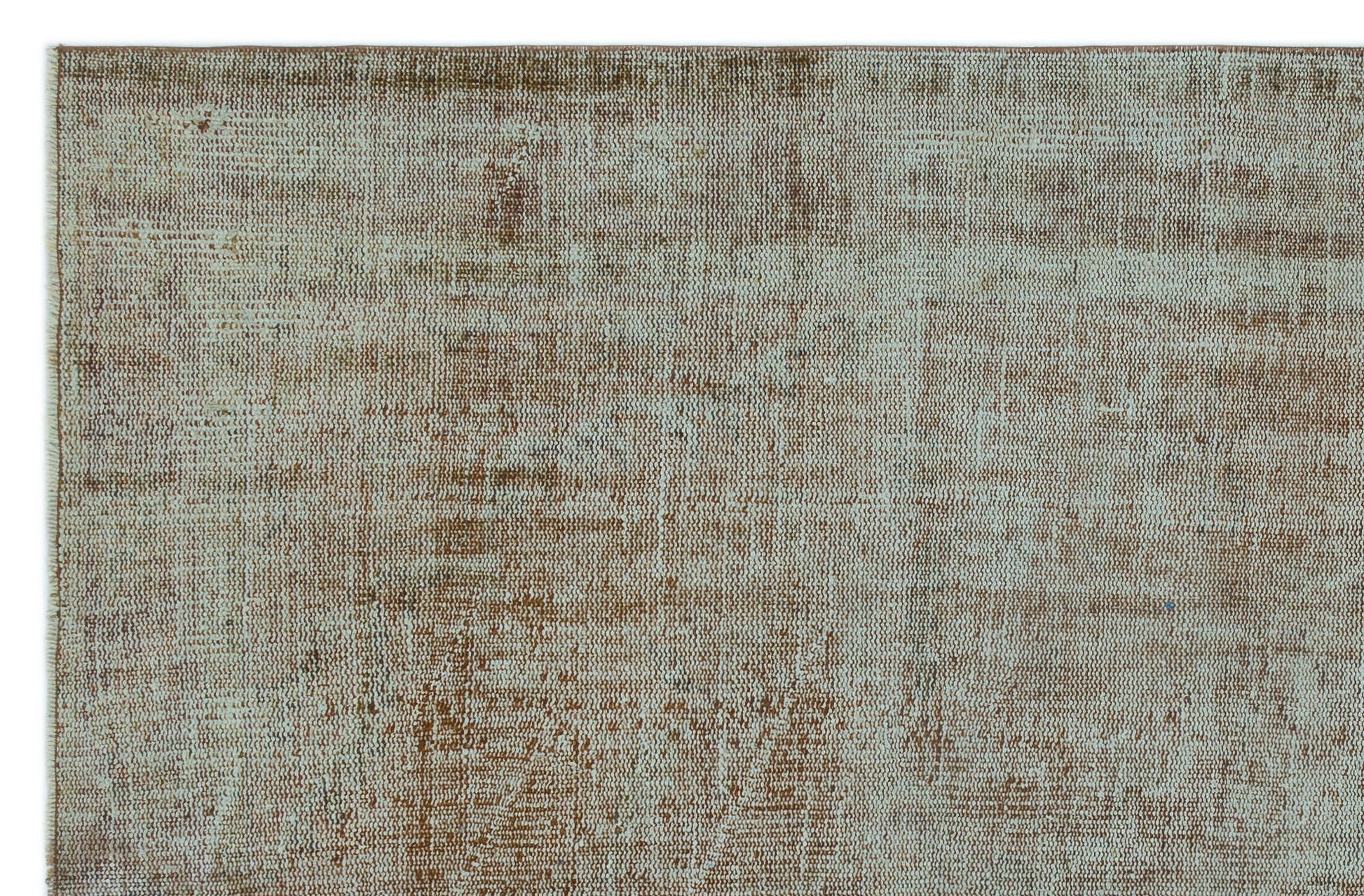 Atina Kahverengi Eskitme Yün El Dokuma Halısı 182 x 281 Apex Unique