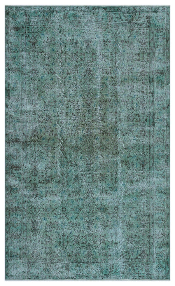 Antrasit Krem Bohem Eskitme Yün Halı 159x266