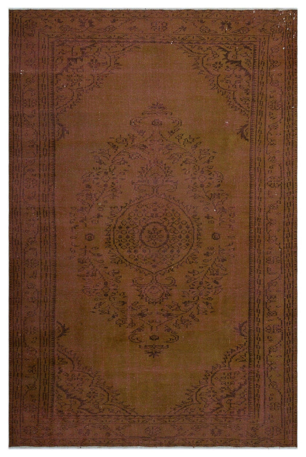 Bej Krem Anadolu Eskitme Geometrik Yün Halı 173x265 - Özel Seri