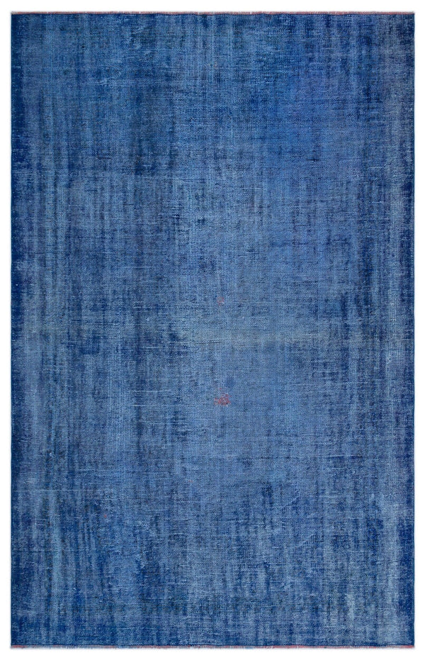 Mavi Anadolu Eskitme Modern Yün Halı 172x260 - Özel Seri
