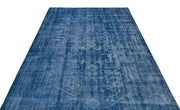 Atina Mavi Eskitme Yün El Dokuma Halısı 185 x 301 Apex Unique