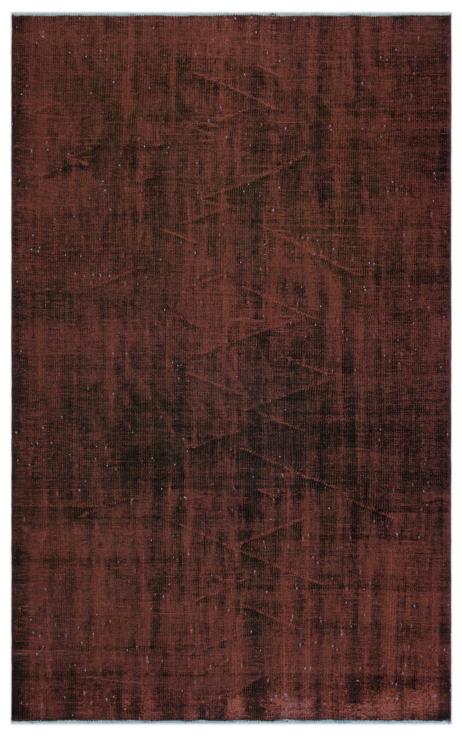 Atina Kahverengi Eskitme Yün El Dokuma Halısı 167 x 262 Apex Unique