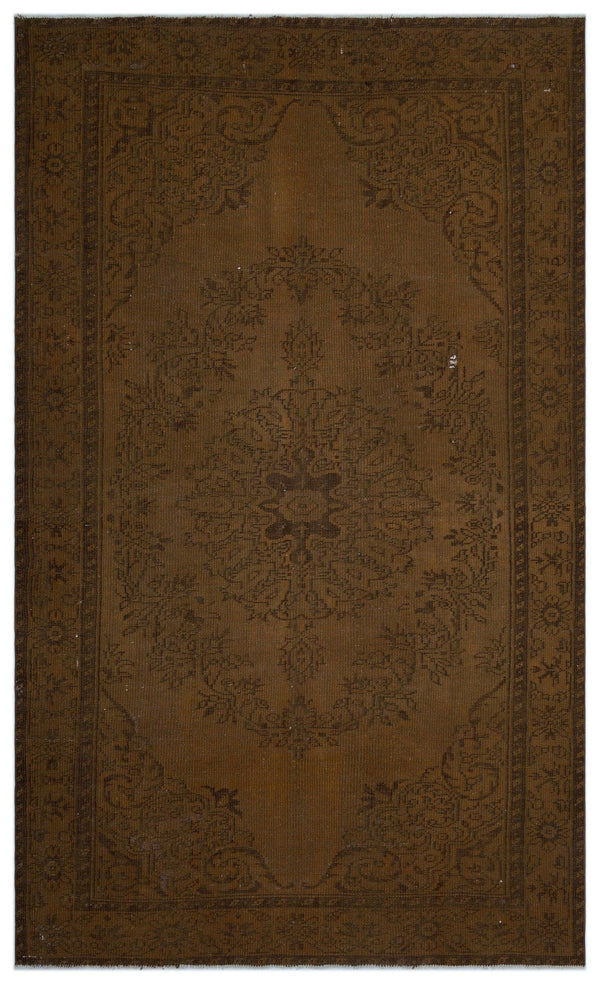 Bej Kırmızı Anadolu Eskitme Çiçekli Yün Halı 190x310 - Özel Seri