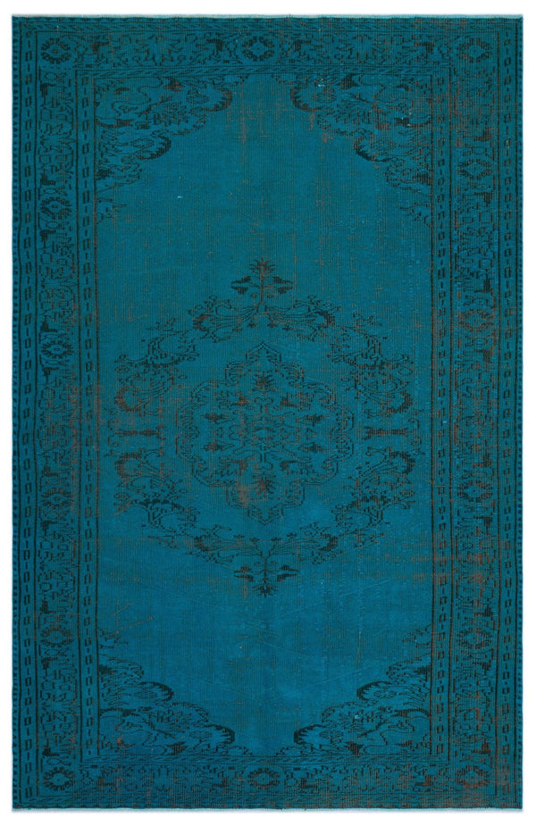 Antrasit Siyah Bohem Eskitme Yün Halı 186x287