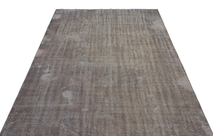 Gri Isparta Eskitme Klasik Yün Halı 171x295 - Özel Seri
