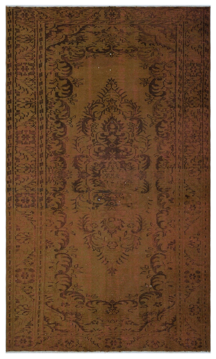 Handgeknüpfter Orientteppich Braun Beige 151x253 cm – im Flur