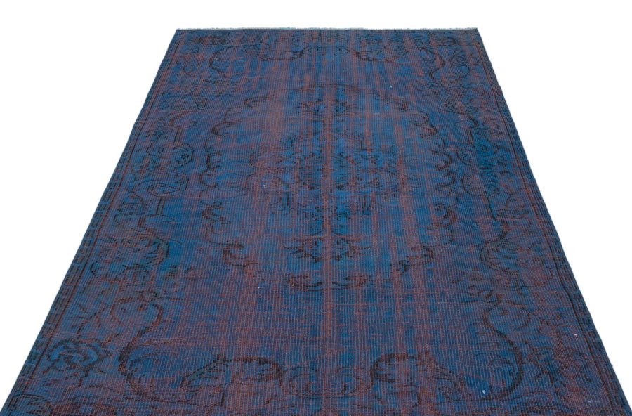 Mavi Anadolu Bohem Eskitme Yün Halı 149x240 - Özel Seri