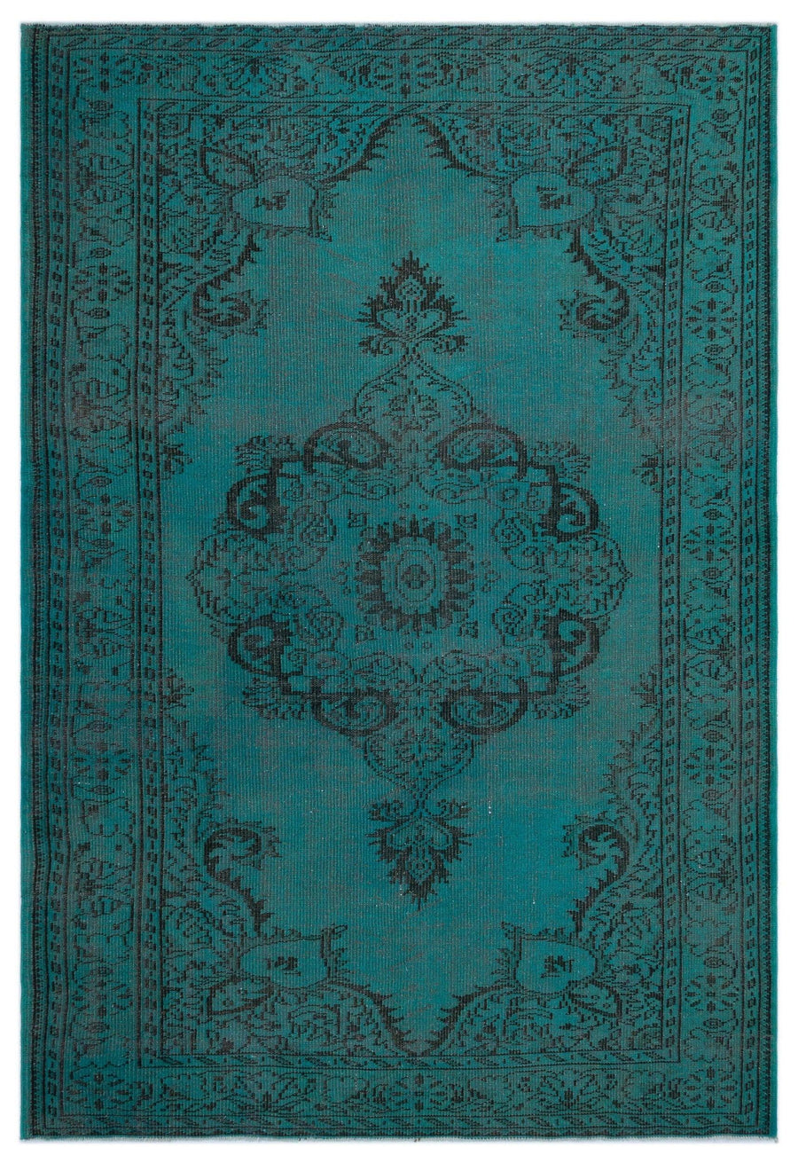 4,6 Metrekare El Dokuma Yün Halı Madalyonlu Siyah Detaylı 177x261 cm 23901 – Koridor kullanımı