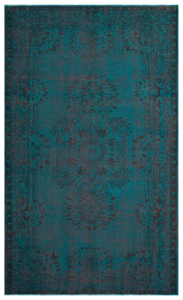 Siyah Bohem Eskitme Yün Halı 171x289