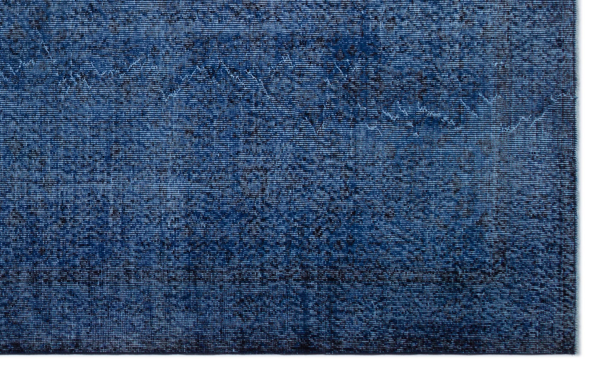 Atina Mavi Eskitme Yün El Dokuma Halısı 181 x 295 Apex Unique