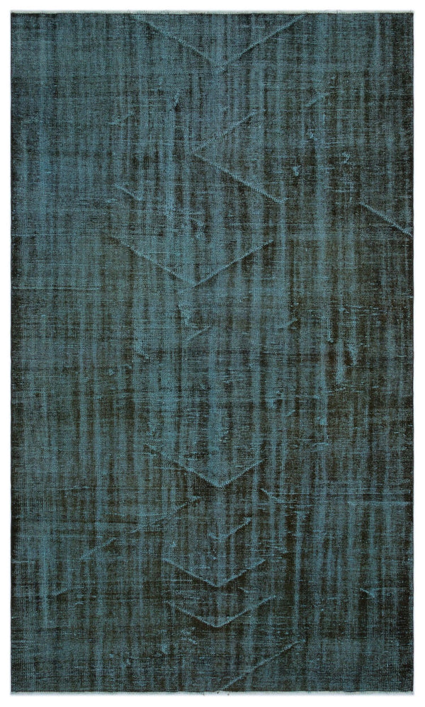 Antrasit Gri Bohem Eskitme Yün Halı 179x300