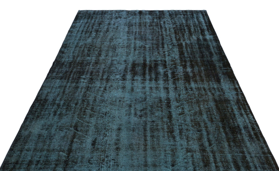 Gri Siyah Bohem Eskitme Yün Halı 170x295