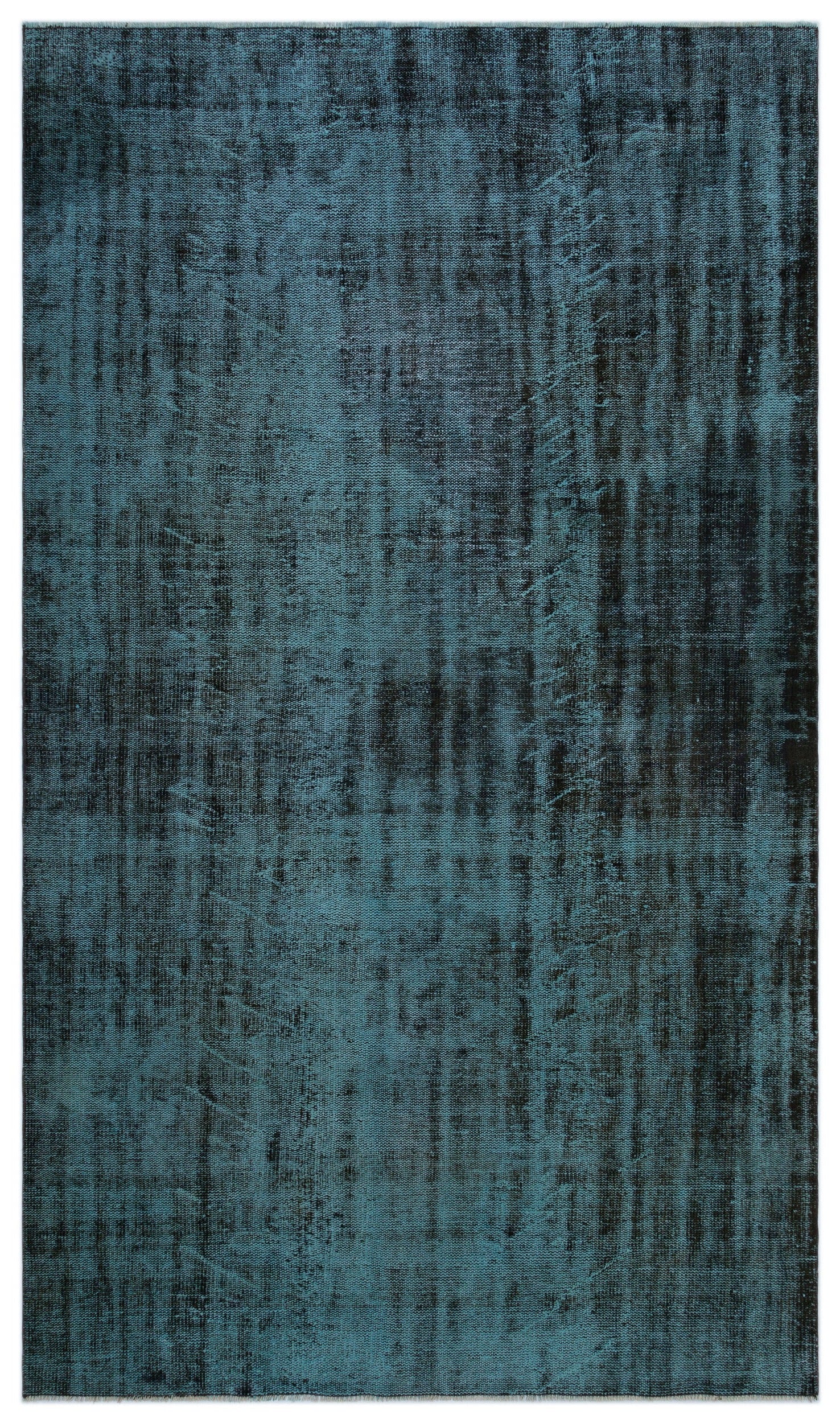 Atina Turkuaz Eskitme Yün El Dokuma Halısı 170 x 295 Apex Unique