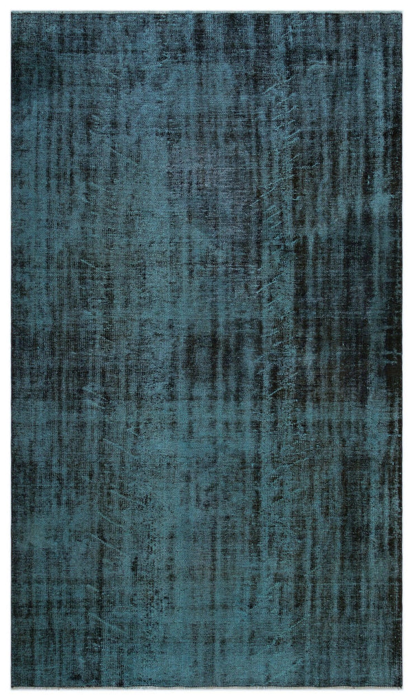 Gri Siyah Bohem Eskitme Yün Halı 170x295