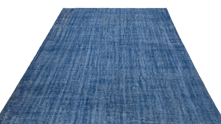 Mavi Anadolu Geometrik Klasik Yün Halı 195x321 - Özel Seri