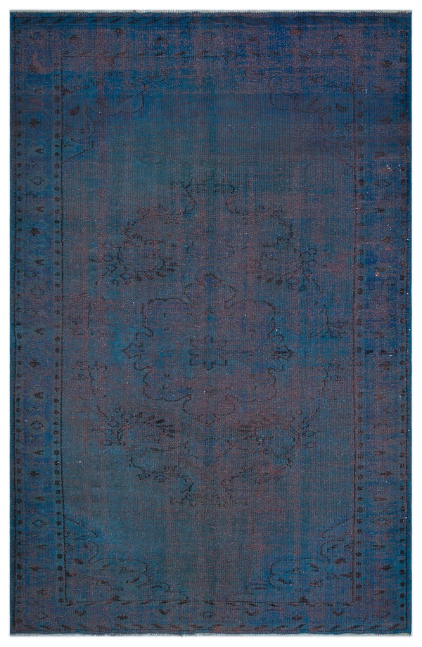 Mavi Anadolu Klasik Modern Yün Halı 190x290 - Özel Seri