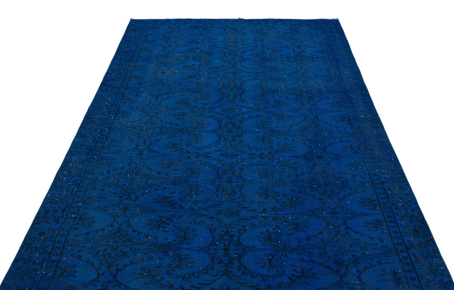 Mavi Anadolu Eskitme Modern Yün Halı 168x274 - Özel Seri