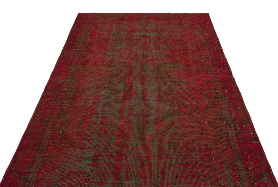 Kırmızı Anadolu Klasik Modern Yün Halı 156x286 - Özel Seri