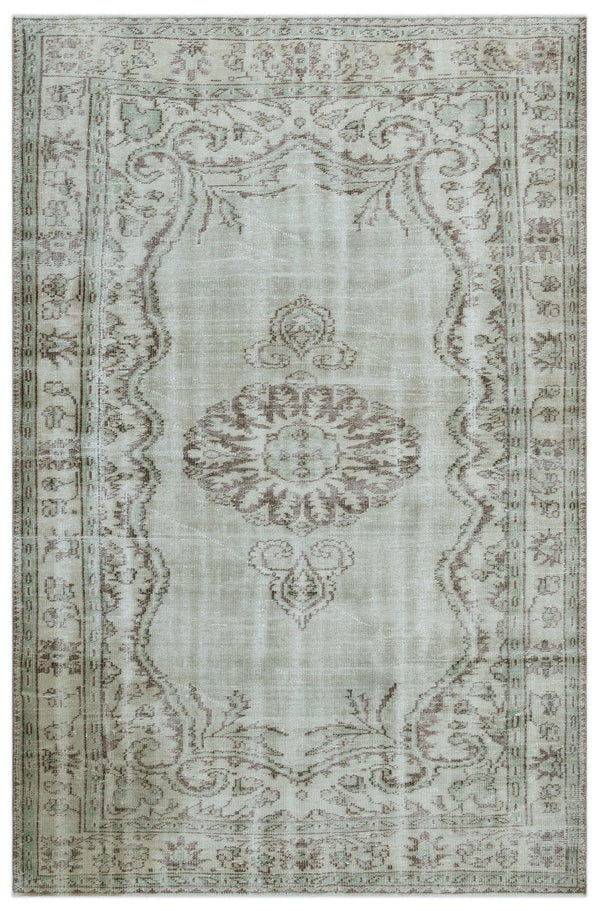 Mavi Anadolu Eskitme Modern Yün Halı 176x272 - Özel Seri