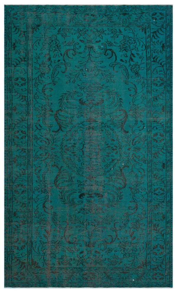 Siyah Bohem Eskitme Yün Halı 178x296