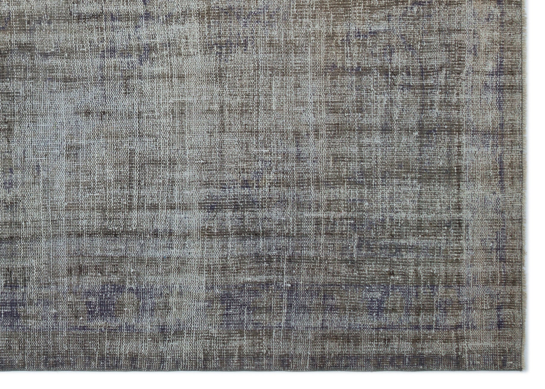 Atina Gri Eskitme Yün El Dokuma Halısı 191 x 263 Apex Unique