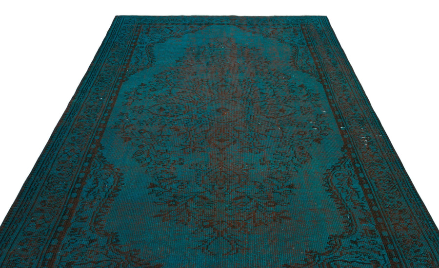 Siyah Bohem Madalyonlu Yün Halı 195x290