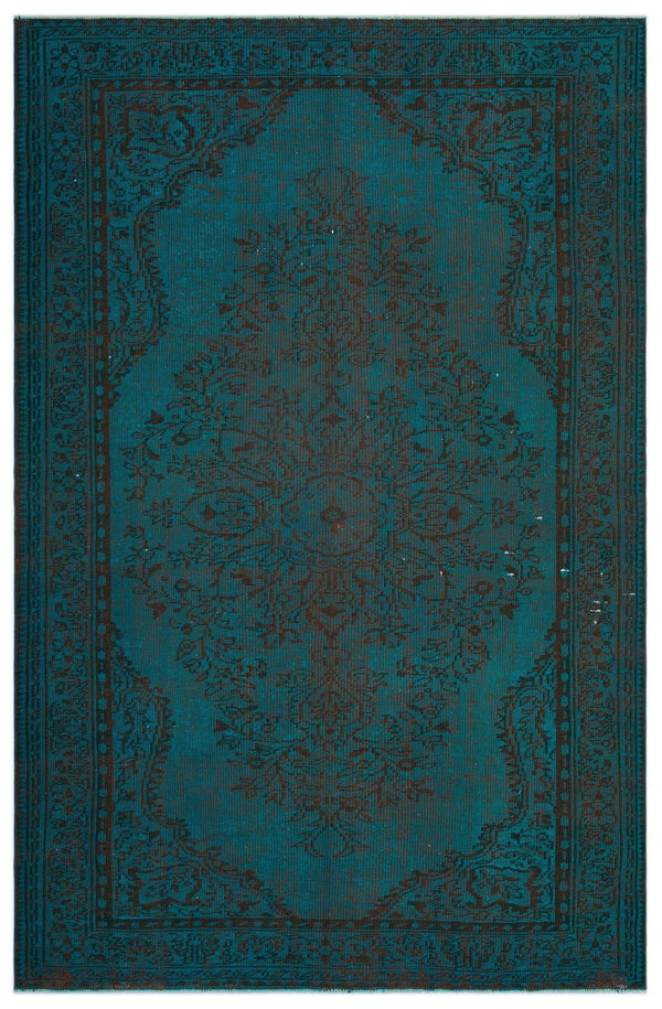 Siyah Bohem Madalyonlu Yün Halı 195x290